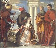 Paolo  Veronese The Martyrdom of St. Justine France oil painting artist
